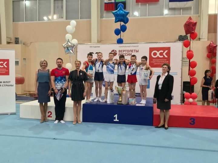 Зеленодольские гимнасты отлично выступили на Всероссийских соревнованиях на призы Олимпийской чемпионки Светланы Хоркиной
