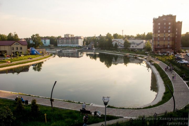 Зеленодольск. Городское озеро