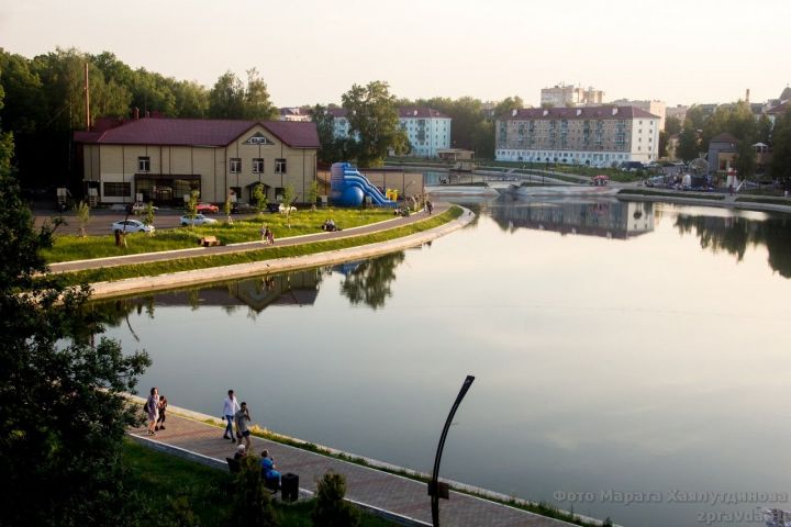 Зеленодольск. Городское озеро