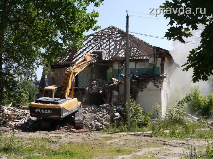 Сколько аварийных домов уже снесено в Зеленодольске?