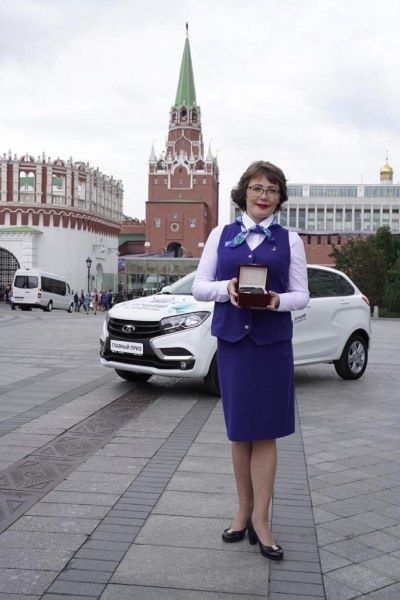Зеленодольский почтальон Наталья Козлова признана лучшей в России