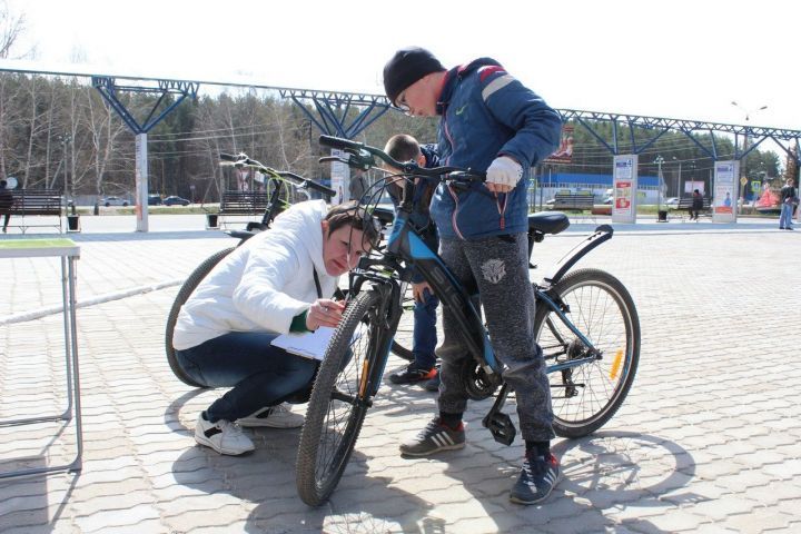 Где зарегистрировать велосипед: поможет акция в Зеленодольске