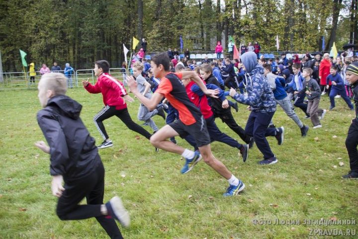 Во всероссийской акции "Кросс Нации" приняли участие сотни зеленодольцев