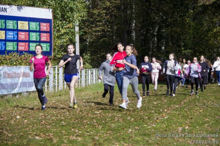 Во всероссийской акции "Кросс Нации" приняли участие сотни зеленодольцев