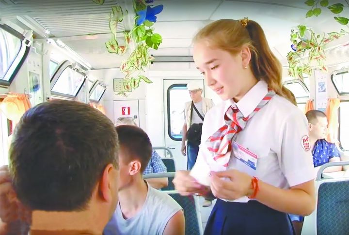 Дорога – детская, навыки – взрослые: Юные железнодорожники из школы №17 пробуют себя в профессии