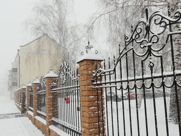 Снег, метели и ветер в Татарстане сохранятся до конца недели