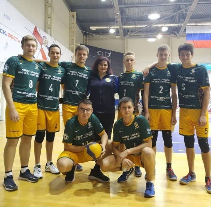 Зеленодольские волейболисты — одни из сильнейших в Татарстане