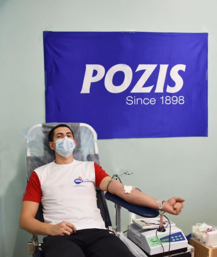 Сотрудники POZIS стали донорами крови