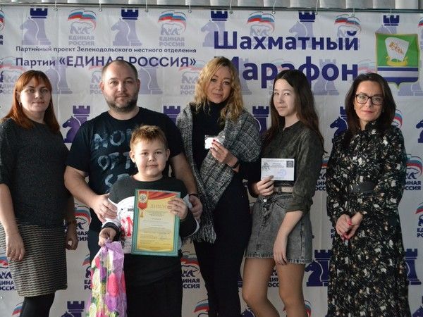 В Зеленодольске состоялся шахматный турнир среди семейных команд