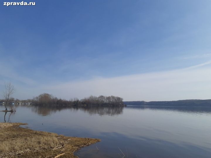 Волга в этом году очень рано освободилась от льда. Ременниково. Мартовский фоторепортаж