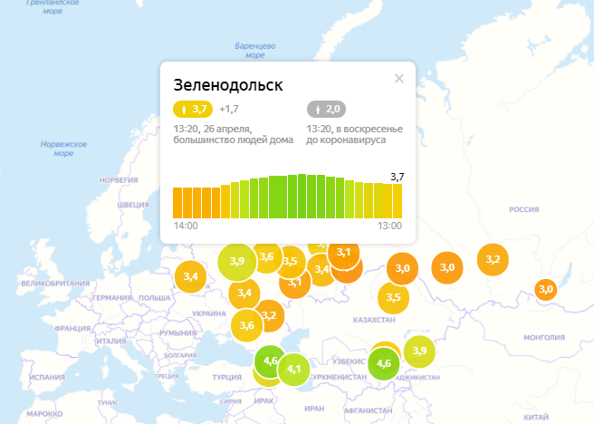 В Зеленодольске зафиксирован самый высокий индекс самоизоляции среди городов Татарстана