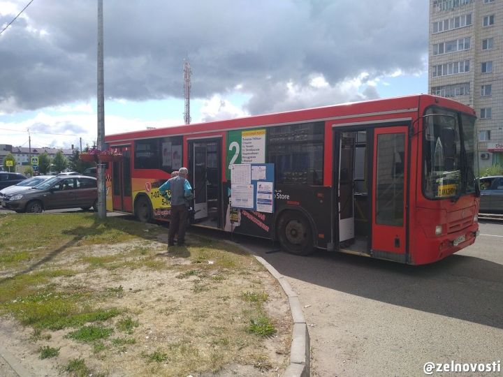 Мобильный репортер: В Зеленодольске проголосовать к поправкам можно и в автобусе
