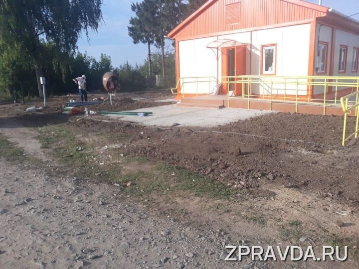 В селе Кугушево завершается строительство модульного ФАПа в рамках национального проекта