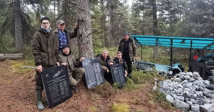 Зеленодольский похоронный дом "Ритуал" оказал помощь в изготовлении мемориала погибшим летчикам