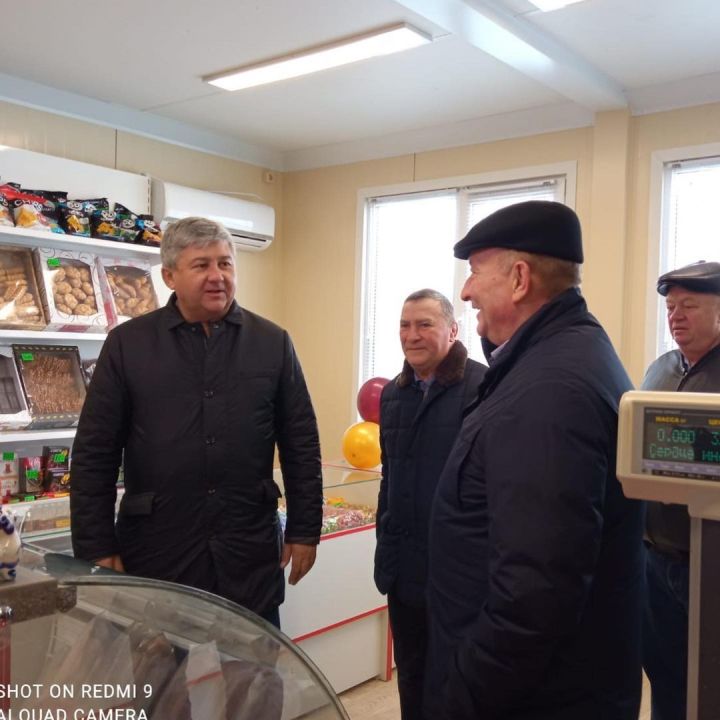 С какой целью Зеленодольский район посетил председатель правления Татреспотребсоюза Рашат Шаймарданов