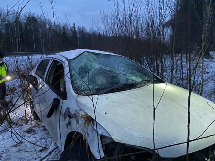 На 19 километре автодороги «Йошкар-Ола – Зеленодольск» в Медведевском районе произошла смертельная авария