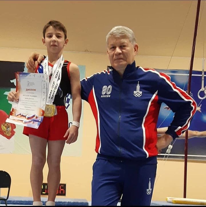 Юный гимнаст из Зеленодольска - победитель всероссийских соревнований "Олимпийские надежды"
