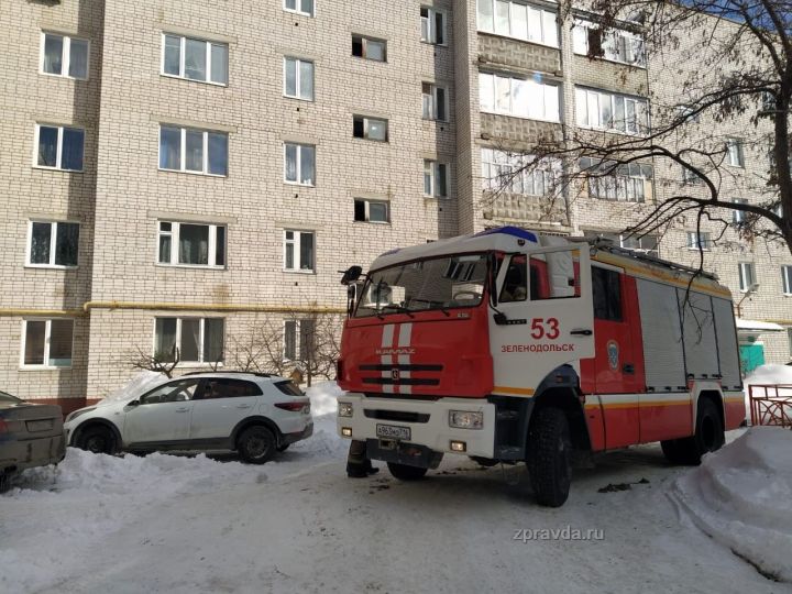 Пожар с гибелью сразу двух человек произошел в Зеленодольске