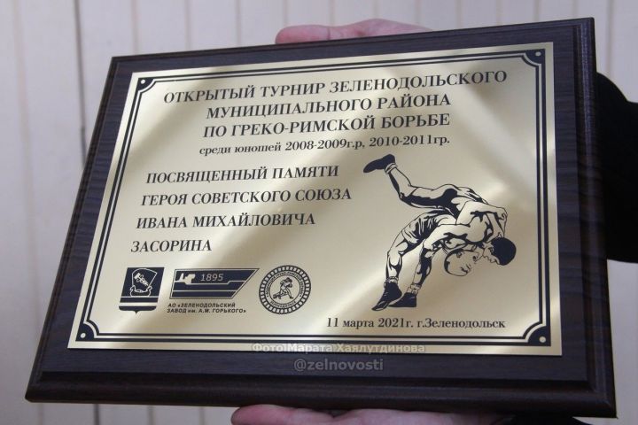 Открытый турнир ЗМР по греко-римской борьбе, посвящённый памяти героя СССР Михаила Засорина