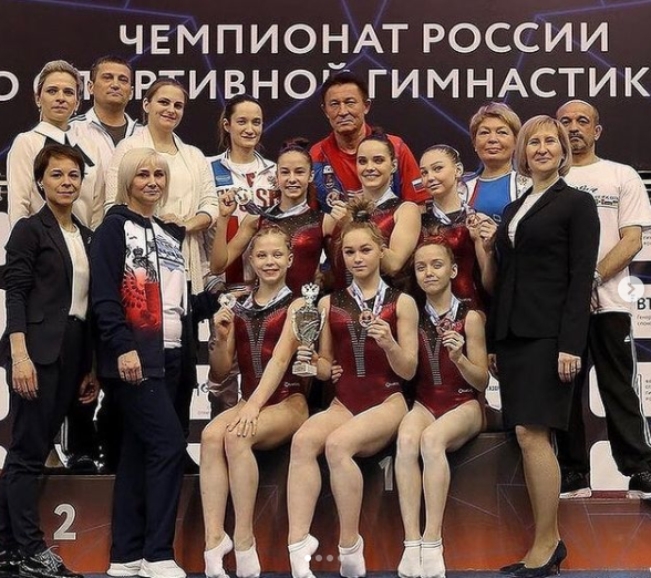 Зеленодольская гимнастка завоевала командную "бронзу" на чемпионате России