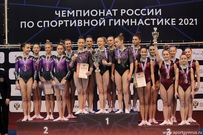 Зеленодольская гимнастка завоевала командную "бронзу" на чемпионате России
