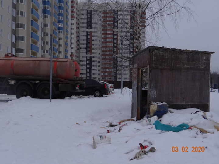 В Зеленодольске строительную организацию оштрафовали на 400 тысяч рублей за невывоз мусора