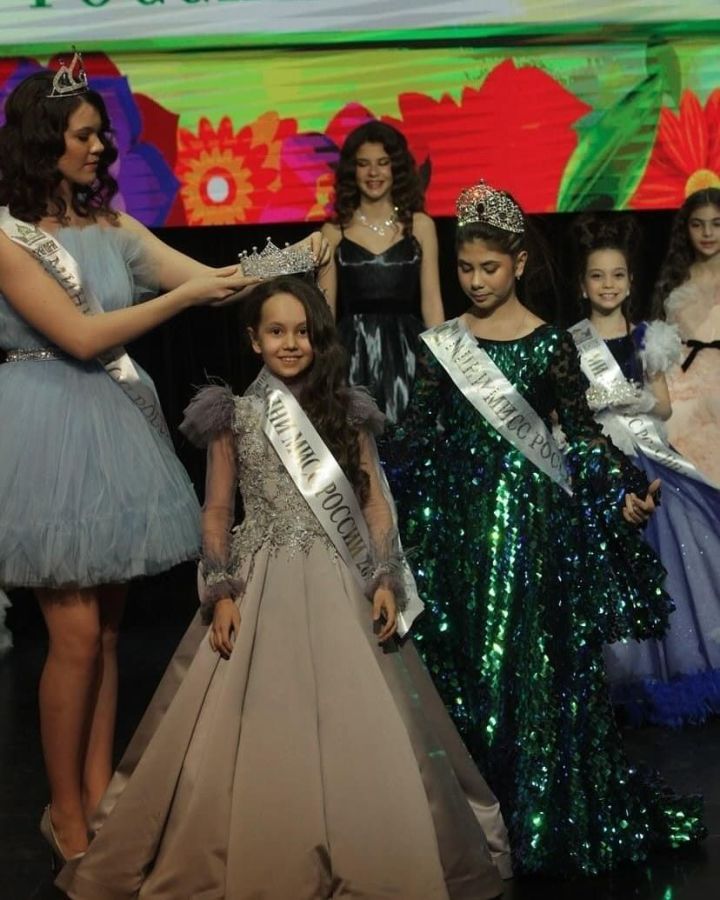 Девятилетняя жительница Зеленодольска стала обладательницей титула «Вице Мини Мисс России 2021»