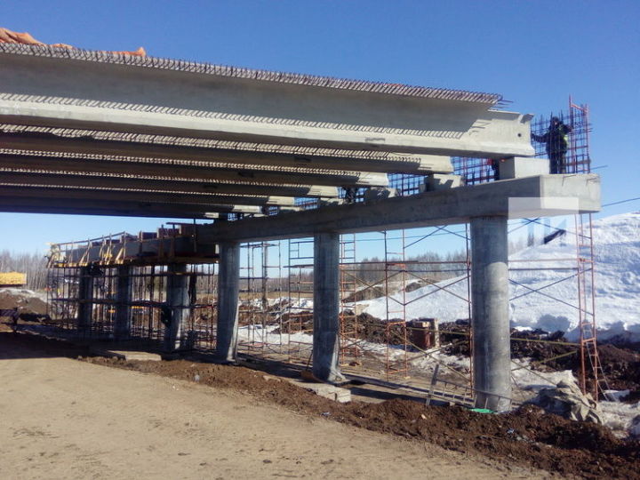 В Зеленодольском районе на участке трассы М7 собираются строить три новых путепровода
