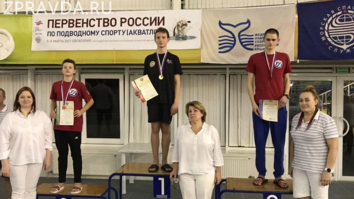 Зеленодольские акватлонисты завоевали в Крыму «серебро»