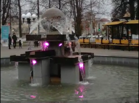 Первомай в Зеленодольске отметили открытием фонтанов