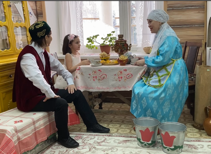 Зеленодольские дошкольники соревновались в знании  татарского языка и обычаев народа
