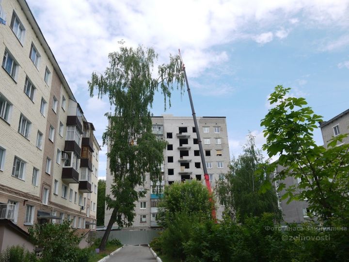 Восстановление фасада дома №39а по улице Ленина завершено
