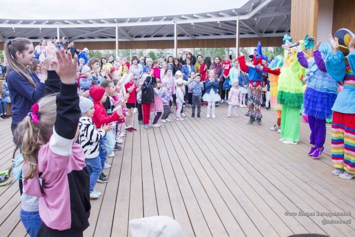 Сюрпризы, конкурсы и концерт: в Зеленодольске отметили День защиты детей