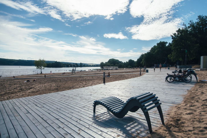 Зеленодольский городской пляж вошел в шестерку лучших в Татарстане