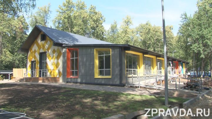 В Зеленодольске продолжается реконструкция лагеря «Чайка»