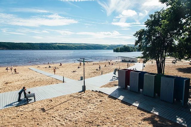 Зеленодольский городской пляж вошел в шестерку лучших в Республике Татарстан