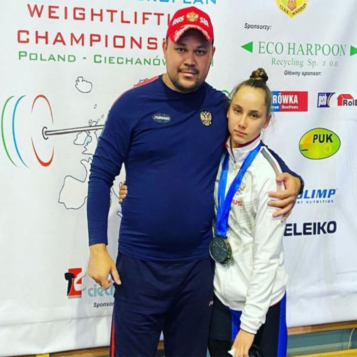 Милана Кутякина завоевала серебро на первенстве Европы по тяжёлой атлетике