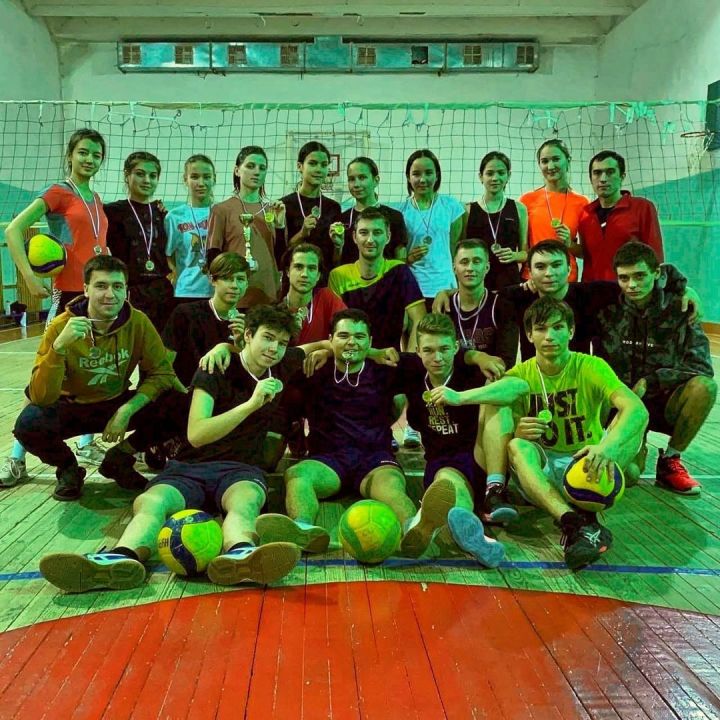 В Зеленодольском районе состоялся волейбольный турнир на «Кубок молодёжи»