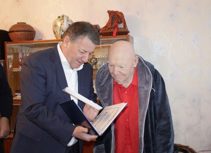 Ветеран POZIS Галимзян Мингазутдинов отметил 95-летие