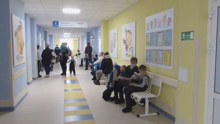 Поликлиника XXI века открылась для детей Зеленодольска