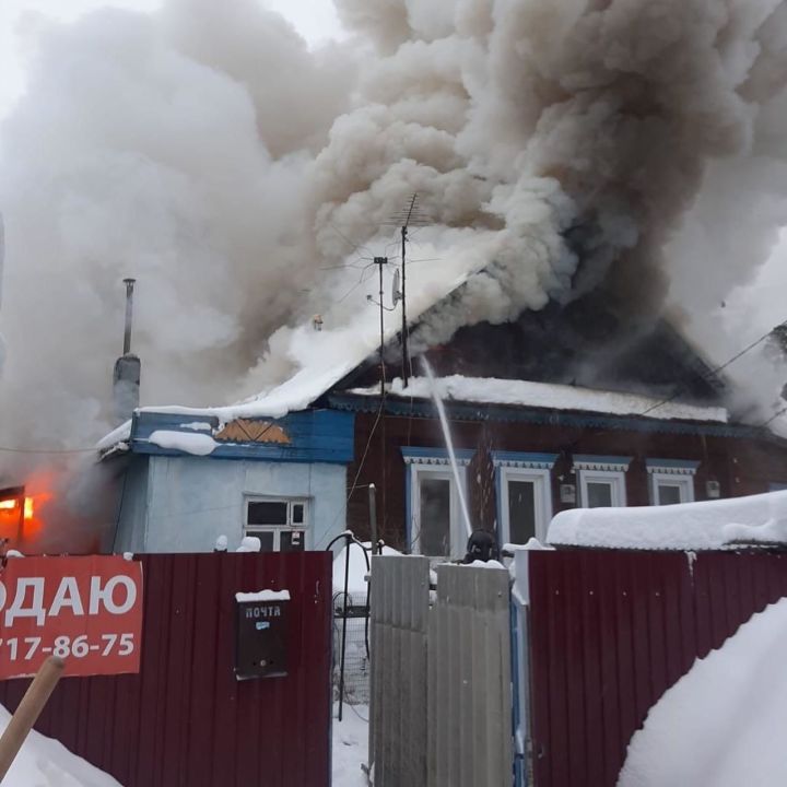 На пожаре в поселке Васильево никто не пострадал