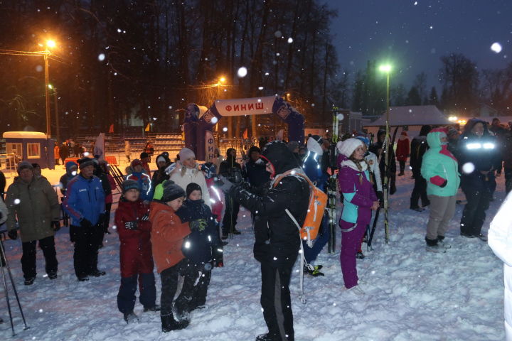 В Зеленодольске прошла "Звёздная" лыжная гонка