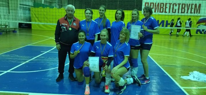 Сборная Зеленодольска в финале чемпионата РТ по волейболу завоевала 1 место