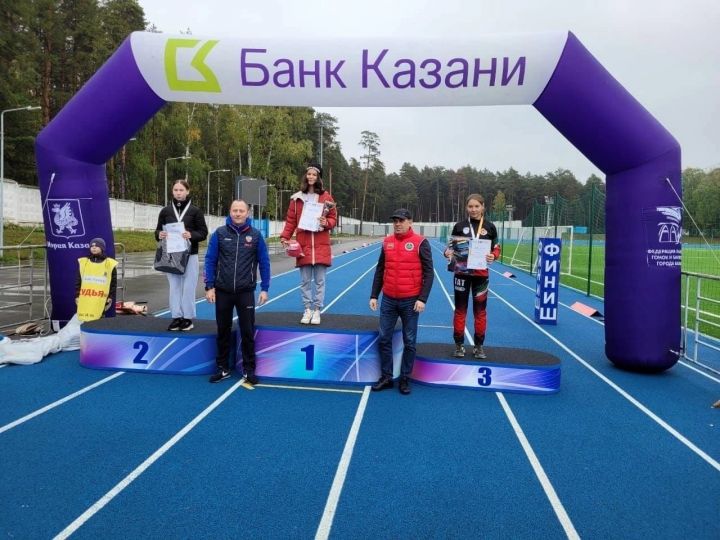 Васильевские лыжники и биатлонисты приняли участие в открытом чемпионате Казани по бегу