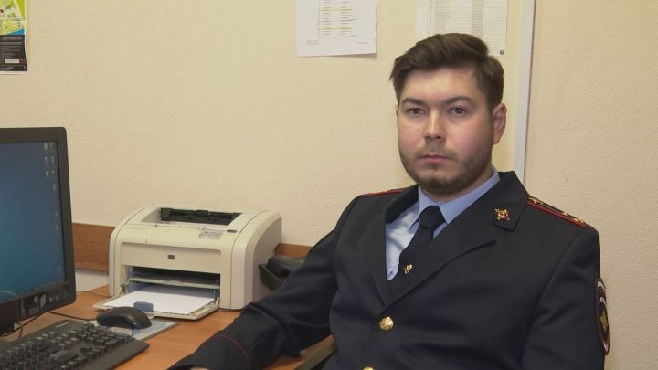 Рамис Сайфутдинов - оперуполномоченный уголовного розыска ОМВД РТ по Зеленодольскому району