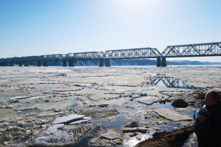 В Зеленодольском районе начался ледоход