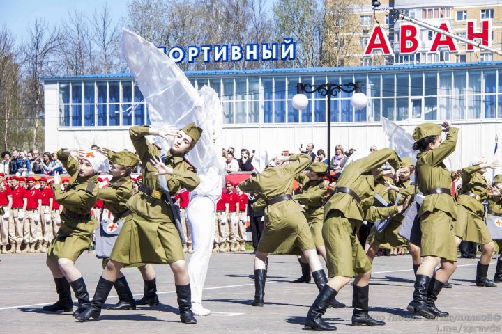 Фоторепортаж со Дня Победы 2022 в Зеленодольске