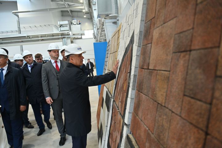 В Зеленодольске планируется запустить новейший и единственный в РТ завод по производству современной тротуарной плитки