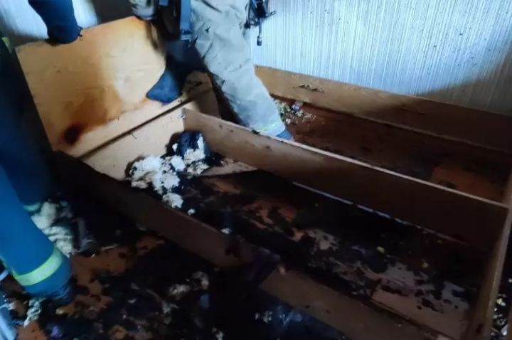 В Зеленодольске при пожаре в квартире погиб 72-летний пенсионер