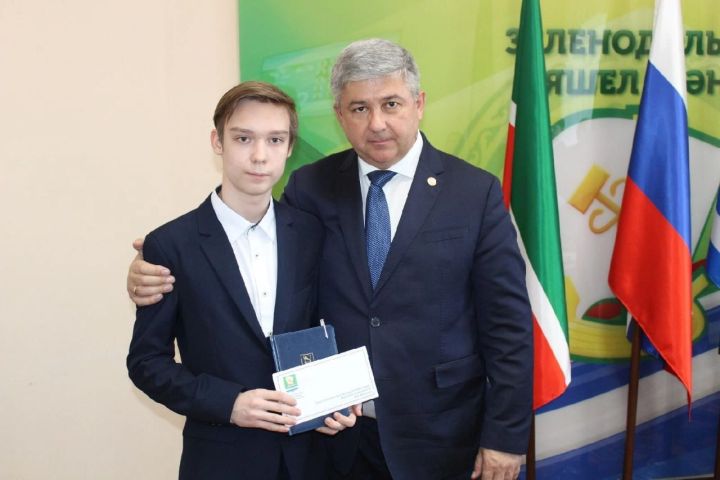 Юный зеленодолец Илья Комягин завоевал престижную награду на международном конкурсе